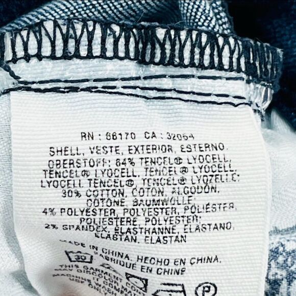 Anthropologie Pilcro High-Rise Skinny Distressed Jeans in Blue Women’s Size 26 - Picture 7 of 8